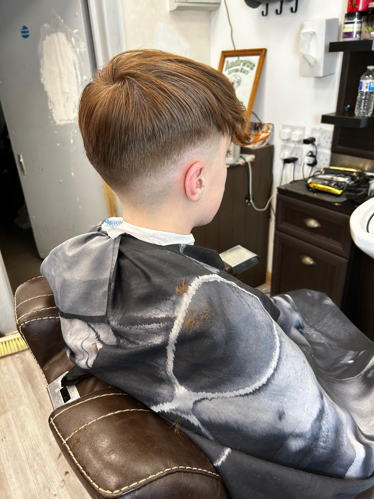 Inside OJ Haircut Studio